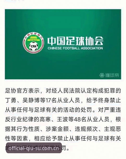 中国足球第三批禁足名单深度评测：从行业乱象看球速体育观赛新视角